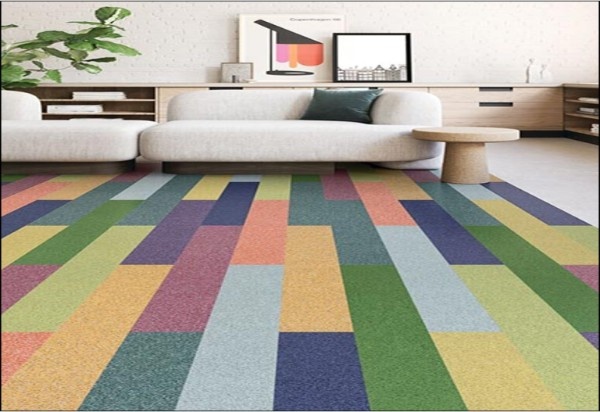 Modern construction project featuring innovative ceramic and smart tiles, showcasing sustainable tile technology and advanced building materials.