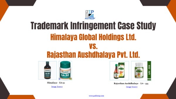 Legal illustration depicting a trademark infringement dispute between two companies, highlighting brand protection and intellectual property rights in India.